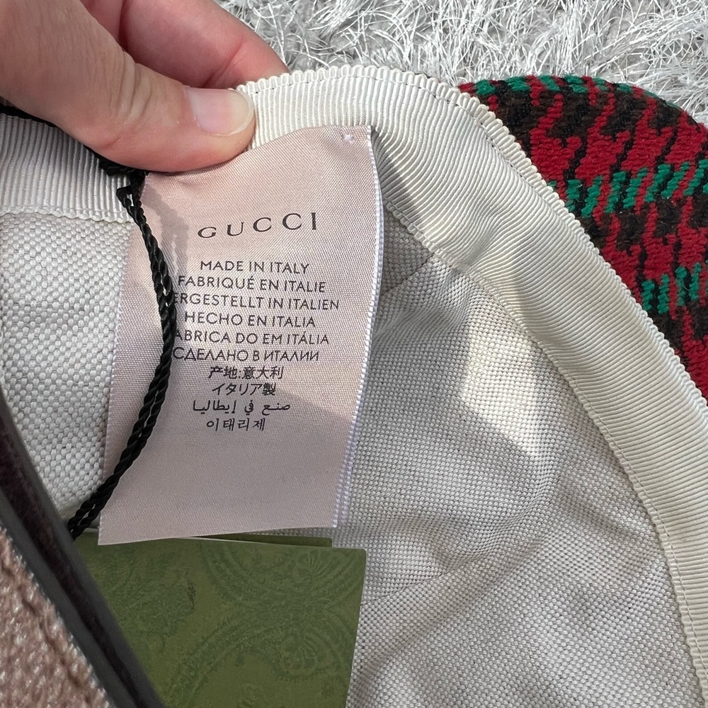 GUCCI TWEED HAT - Picture 5 of 13